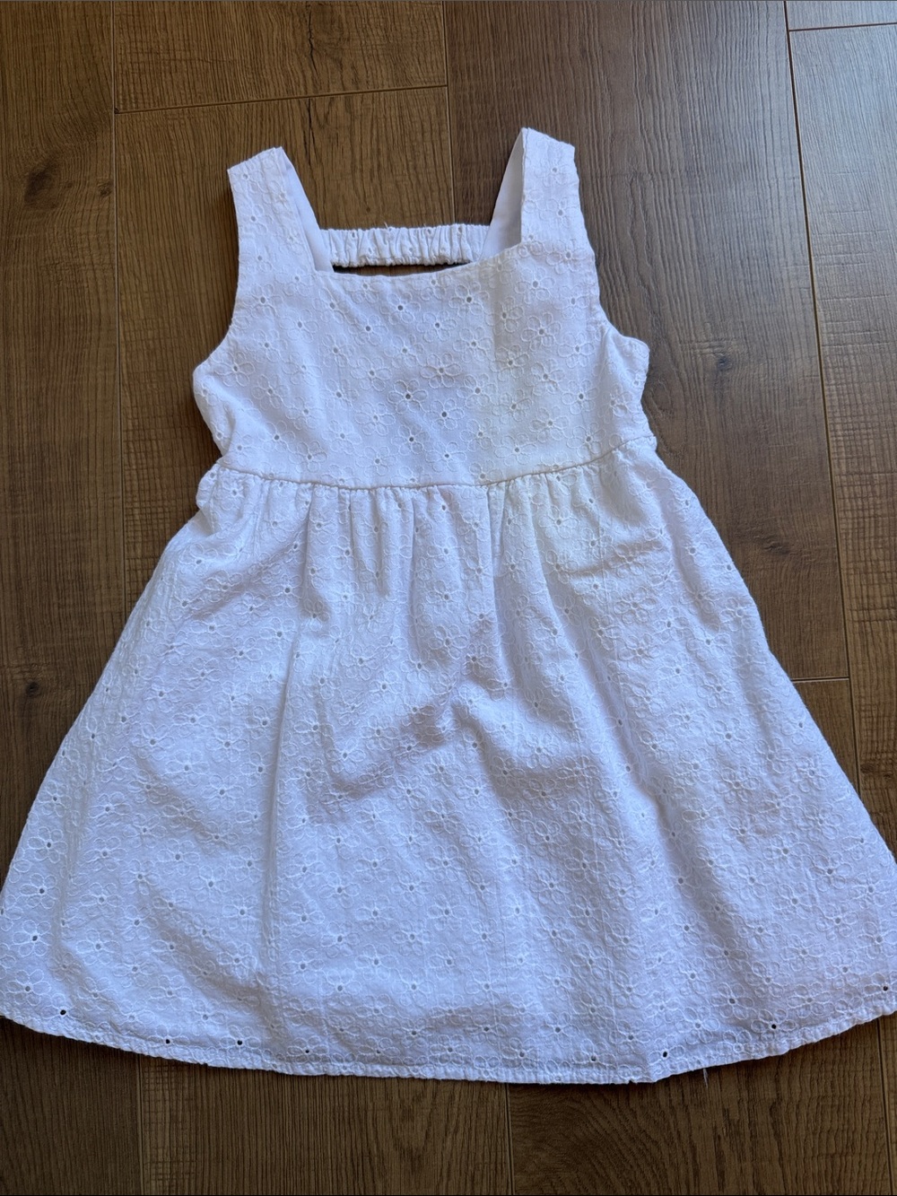 wonder nation White Eyelet Sundress for Girls